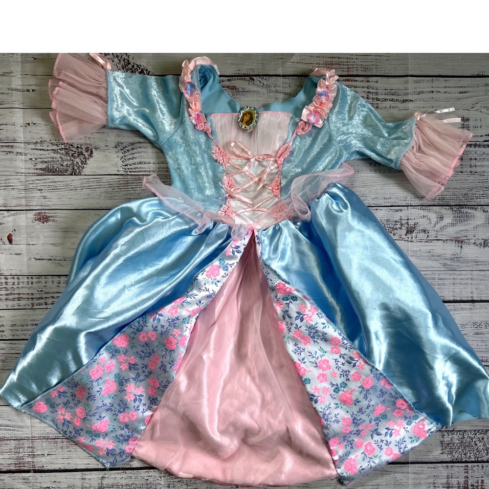 RARE 2004 Barbie Princess And The Pauper Erika Dress 3-6y Y2k VTG CDI Mattel